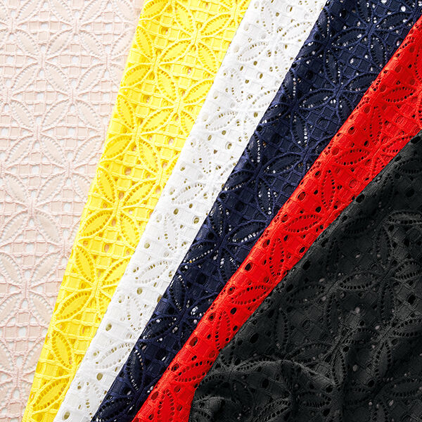 Elastisch kant Versiering – rood, image number 5