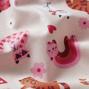 Gecoate katoen speelse kittens – roos, 