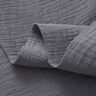 Bamboe Mousseline/dubbel gehaakte stoffen Structuur – grijs,  thumbnail number 3