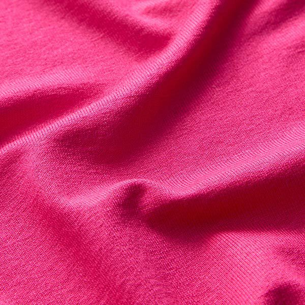 Viscose jersey licht – intens roze,  image number 3