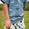 Katoenjersey schattige walvissen| Poppy Fabrics – blauwgrijs/marineblauw,  thumbnail number 7