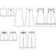Meisjesjurk /broek, Butterick 3860|140 - 158,  thumbnail number 6
