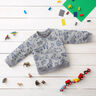 Sweatshirt Safaridieren | by Poppy – zilvergrijs/koningsblauw,  thumbnail number 6