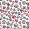 Cretonne Licentiestof Avengers motieftegels | Marvel – wit,  thumbnail number 1
