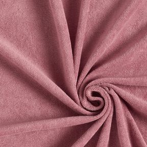 Badstof Stretch Effen – licht bessen, 