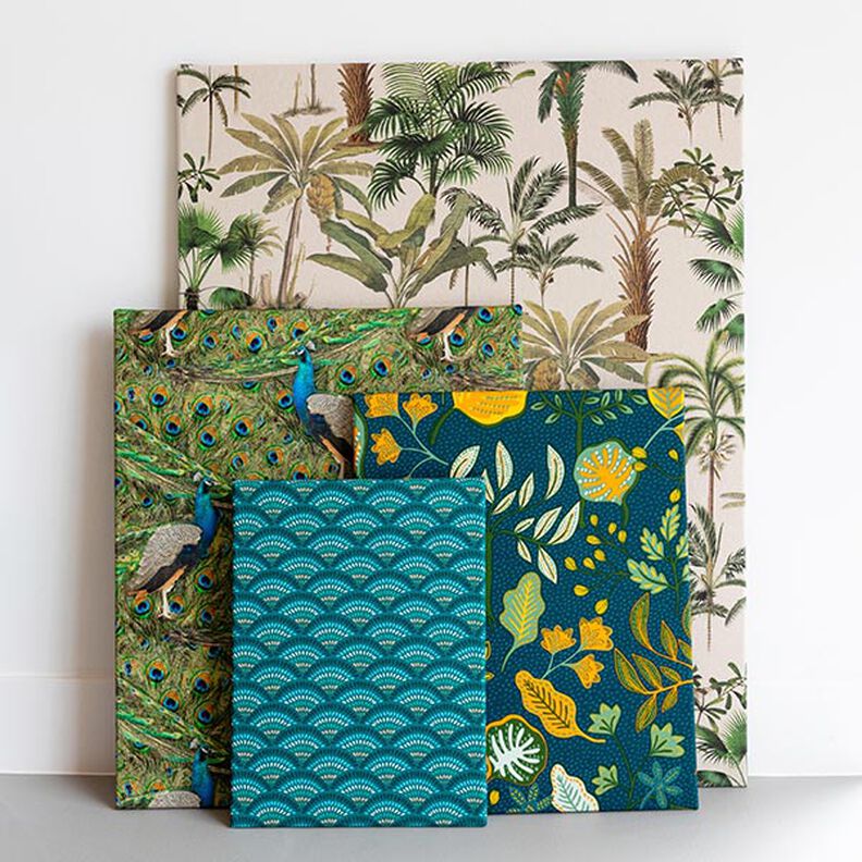Outdoorstof Canvas Palmen – natuur/lichtolijf,  image number 8