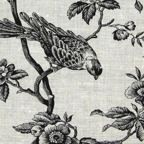 Decolinnen Vogels – zwart, 