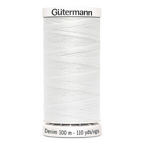 Jeansdraad [1016] | 100 m | Gütermann – wit, 