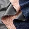 B-waren Imitatieleer met imitatiebont effen – zwart/marineblauw,  thumbnail number 6