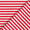 Katoenjersey smalle strepen – rood/wit,  thumbnail number 4
