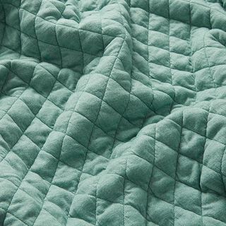 Gewatteerde jersey diamant gemêleerd – mintgroen, 