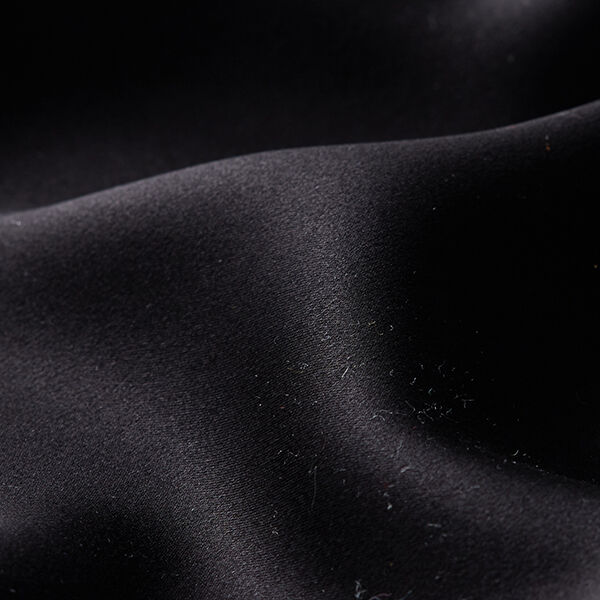 Zijdesatijn – zwart,  image number 3