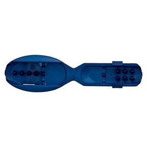 Koordeinde Clip [Lengte: 25 mm] – blauw, 