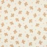 GOTS Mousseline/dubbel gehaakte stoffen Vogels en harten | Poppy Fabrics – ecru,  thumbnail number 1