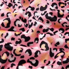 Gezellige fleece Luipaardpatroon – roze, 