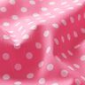 Katoenpopeline Stippen – roze/wit,  thumbnail number 2