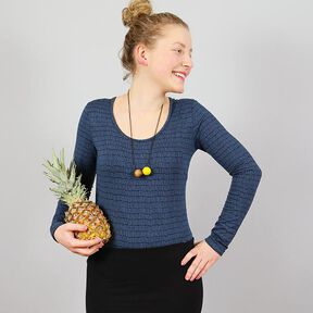 MEVROUW BECKY Body voor tieners en dames, twee mouwlengtes | Studio Schnittreif | XS-XL, 