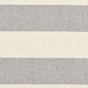 Decostof Panama Brede strepen &ndash; graniet/lichtbeige, 