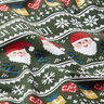 French Terry Ho! Ho! Ho! – donkergrenen,  thumbnail number 2
