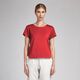 Katoenpopeline Kleine stippen – rood/wit,  thumbnail number 7