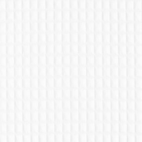 Gewatteerde jersey vakjes – wit, 