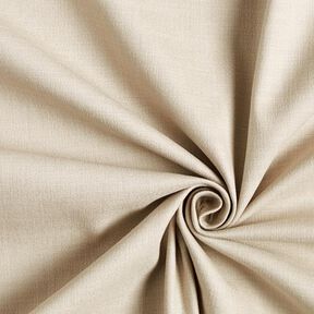 Stretch linnenstof mix – beige, 