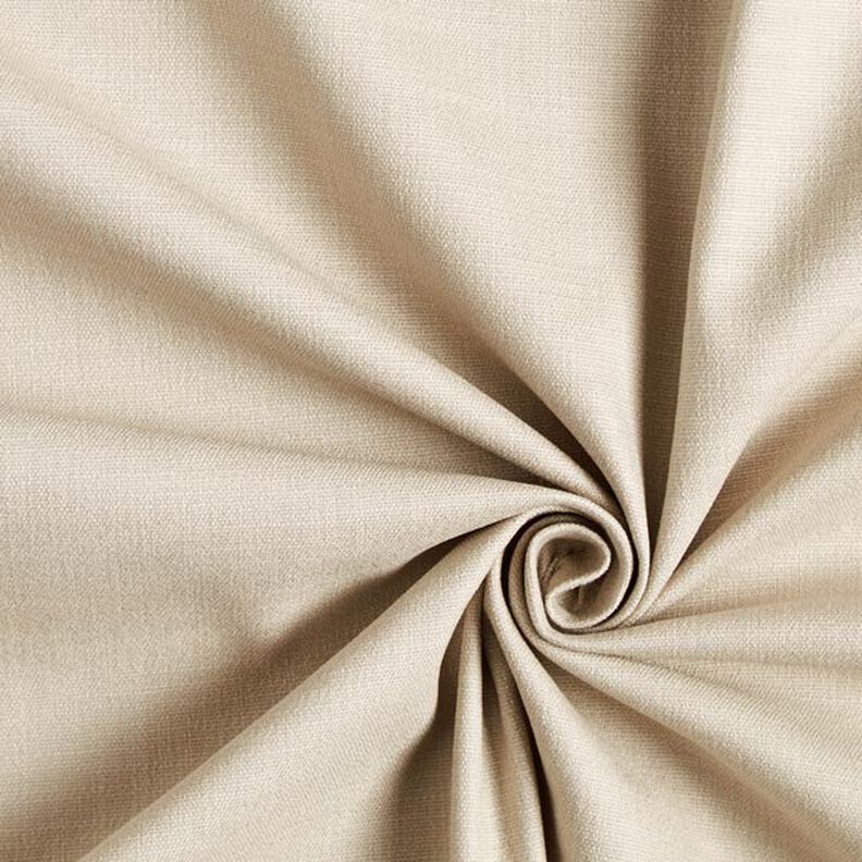 Stretch linnenstof mix – beige, image number 1