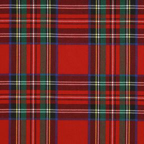 Schotse ruit tartan ruit groot – rood, 