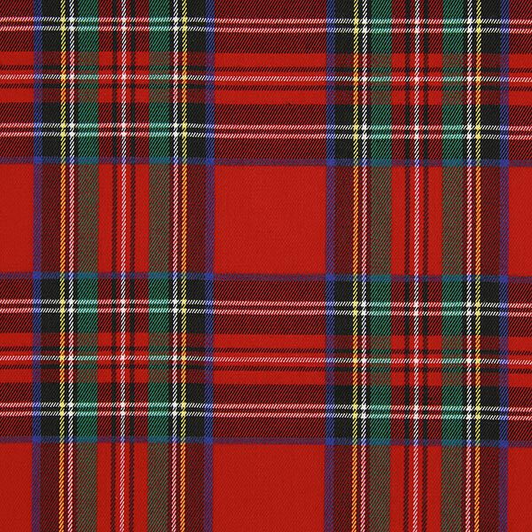 Schotse ruit tartan ruit groot – rood,  image number 1