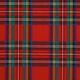 Schotse ruit tartan ruit groot – rood,  thumbnail number 1