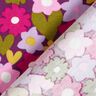 Katoenjersey bonte bloemen | Poppy Fabrics – druif,  thumbnail number 4