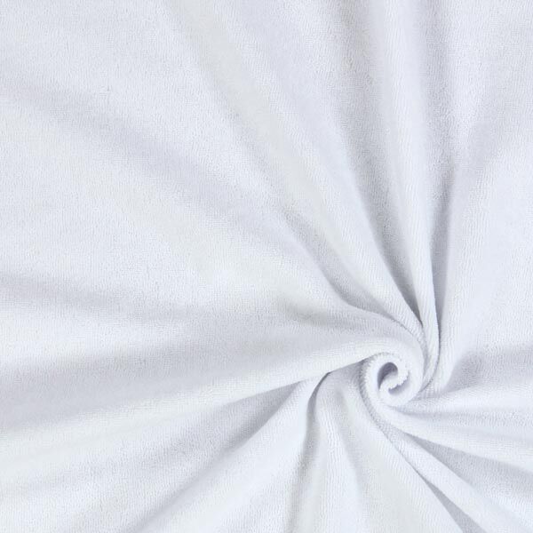 Badstof-Stretch – wit, image number 1