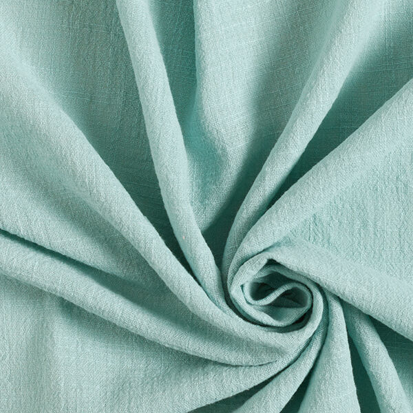 Katoenen stof Linnen look – mintgroen, image number 1