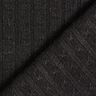 Breistof Ajour elegante glitterstrepen – zwart,  thumbnail number 4