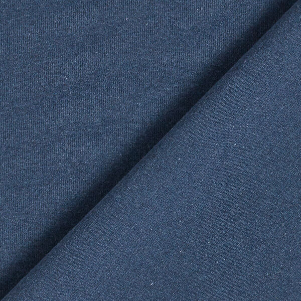 Gerecycleerde jersey-katoen-mix – jeansblauw, image number 3