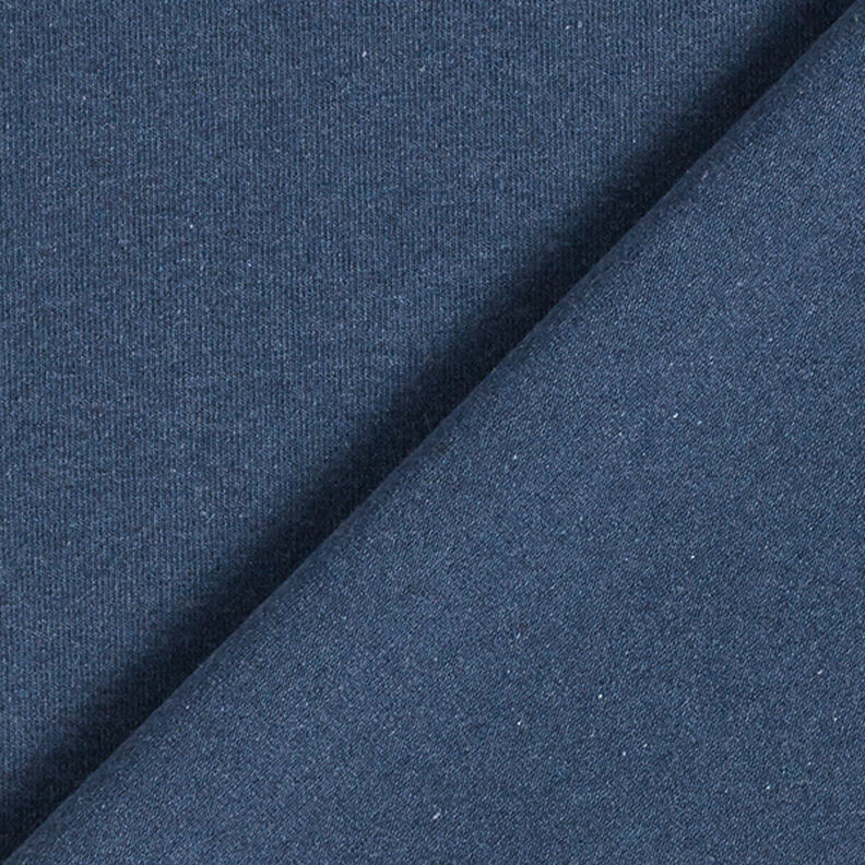 Gerecycleerde jersey-katoen-mix – jeansblauw,  image number 3