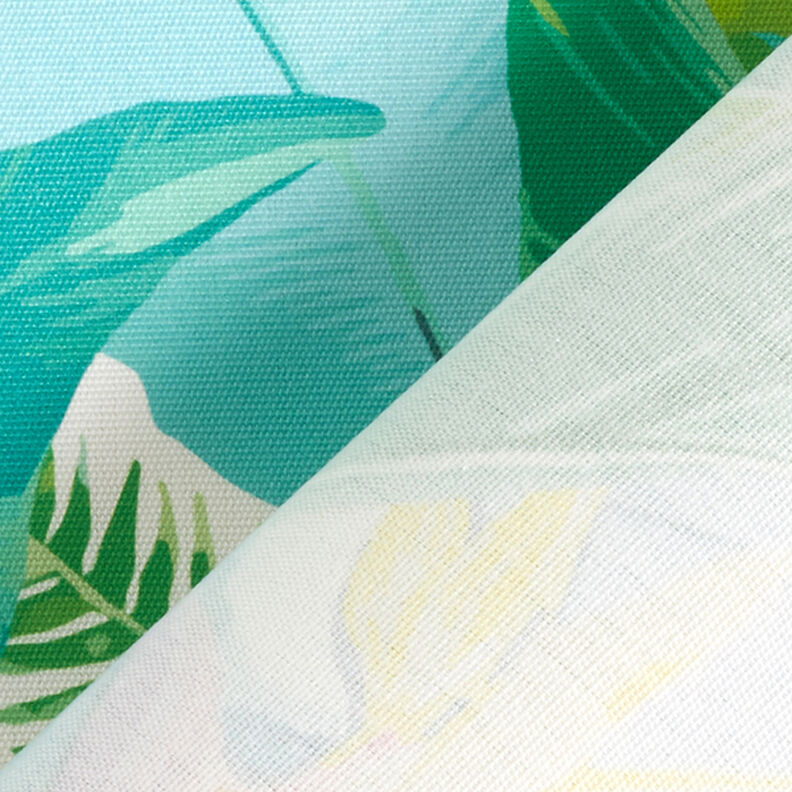 Outdoorstof Canvas tropisch oerwoud – turkoois,  image number 4