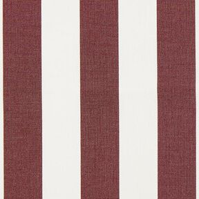 Luifelstof strepen Toldo – wit/bordeauxrood, 