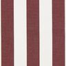 Luifelstof strepen Toldo – wit/bordeauxrood,  thumbnail number 1