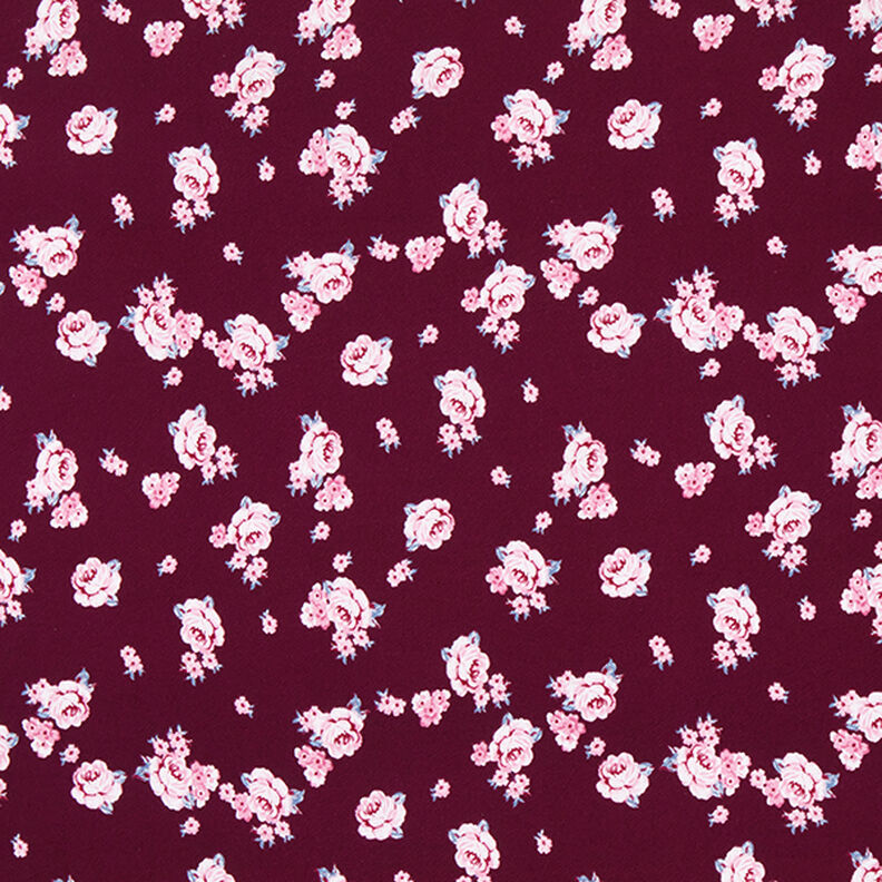 Polyesterjersey rozen – merlot,  image number 1