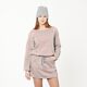 Nicki stof effen – pastelviolet,  thumbnail number 6