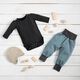 GOTS Katoenjersey | Tula – zwart,  thumbnail number 6