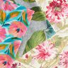 Decostof Canvas Aquarel bloemen  – lichtbeige/framboos,  thumbnail number 5
