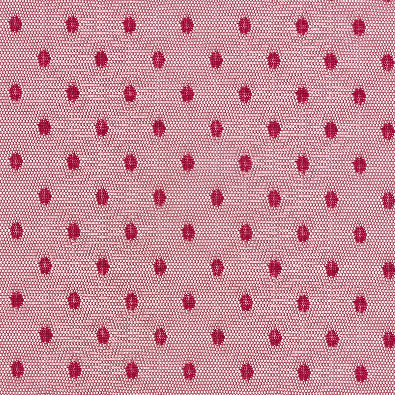 Softmesh stippen – donkerrood,  image number 1