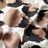 Katoenstretch abstracte stippen – ivoor/amandel,  thumbnail number 2