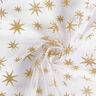 Tule glittersterren – wit/goud,  thumbnail number 3