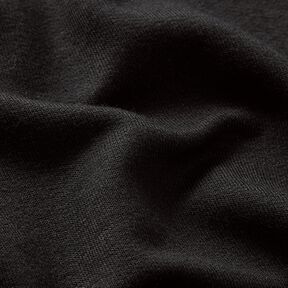 LENZING™ ECOVERO™ Franse terry licht – zwart, 