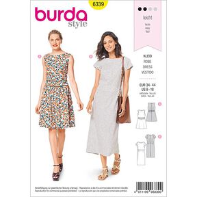 Jurk, Burda 6339 | 34 - 44, 