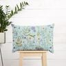 Katoenen stof Popeline Wilde bloemen – licht mint/lavendel,  thumbnail number 6