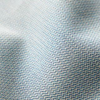 Outdoorstof jacquard Kleine zigzag – marineblauw, 